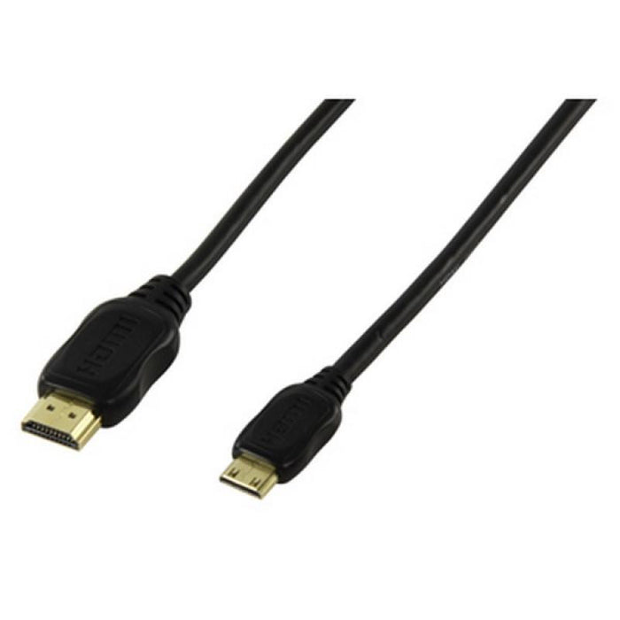 Cable HDMI tipo A a Mini HDMI tipo C, Full HD 1080p, negro