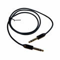 Cable Jack 6,35mm ST a Jack 6,35mm ST M/M 1m