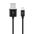 CABLE LIGHTNING NEGRO DE 1 METRO