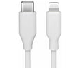 Cable MFi USB-C 3.1 Macho a Lightning | Hasta 87 W | Blanco