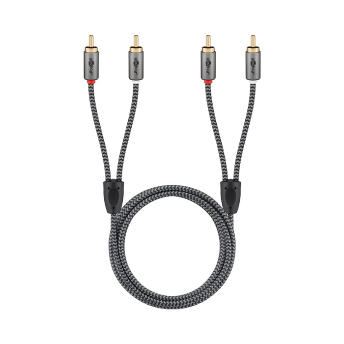 Cable RCA estéreo 0,5 m