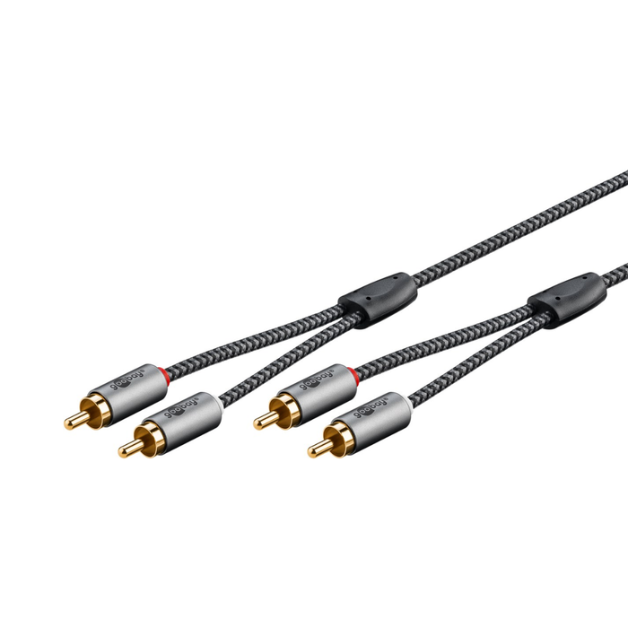 Cable RCA estéreo 0,5 m