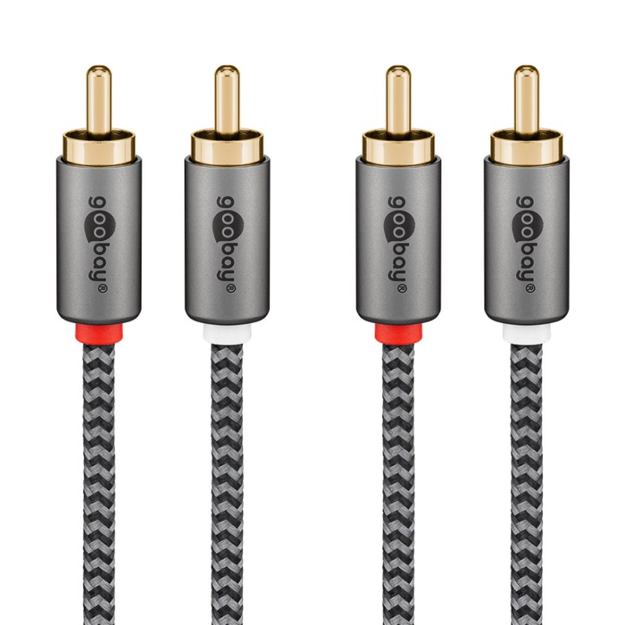 Cable RCA estéreo 0,5 m