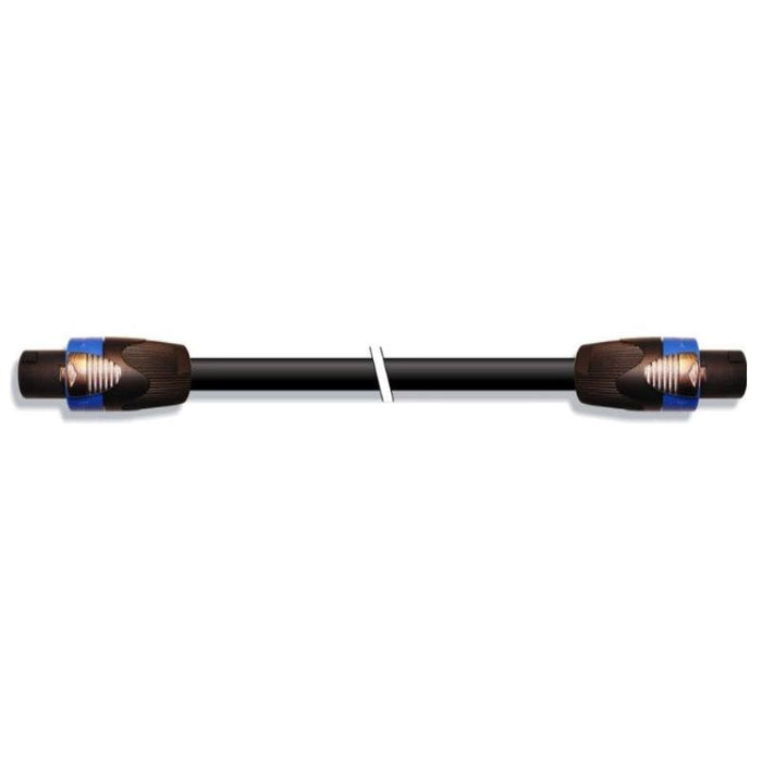 Cable Speakon macho a macho 2x1,5 mm² OFC, negro