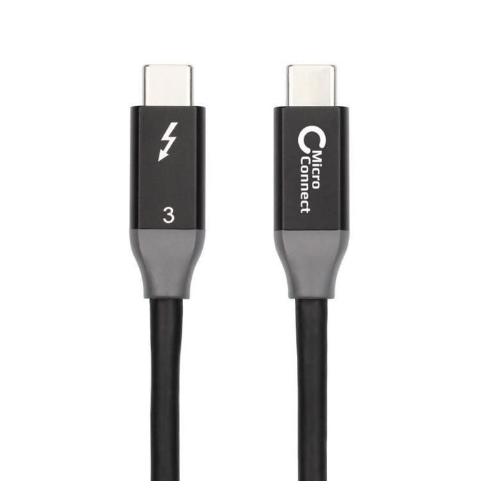 Cable Thunderbolt 3 | 20 Gbits/s | 100W | 4K60Hz | Negro