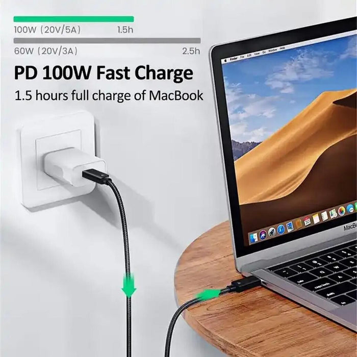 Cable Thunderbolt 4 -  8K@60Hz - 40 Gbps - 100 W