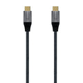 Cable USB 3.2 Gen 2 20Gbps 5A 100W Macho/Macho Gris 2m