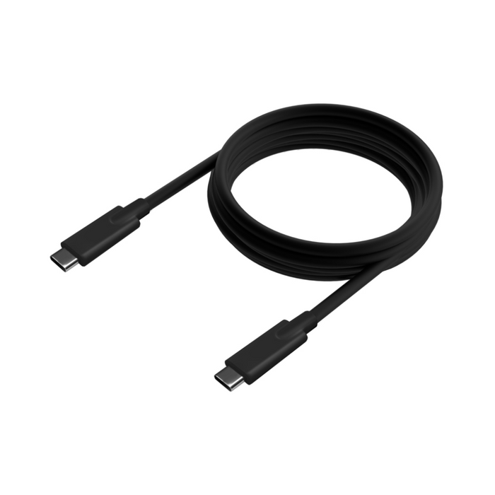 Cable USB-C a USB-C 3.2 Gen1 5Gbps AISENS | 4K 60Hz 60W E-Marker | 5 m Negro