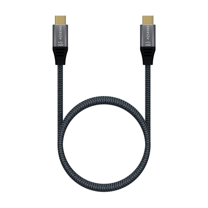 Cable USB-C a USB-C 3.2 Gen2x2 20Gbps AISENS | 8K 100W E-Mark | Gris