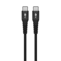 Cable USB-C con conectores metálicos
