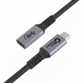 Cable USB-C M/H, 100W, 10Gbps, USB 3.2 Gen 2x2