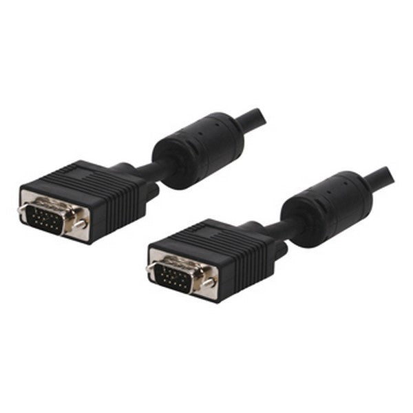Cable VGA (Hd-15) Macho/macho | Negro