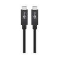 Cables usb 3.2 generacion 2x2 (20Gbps) 1m, negro