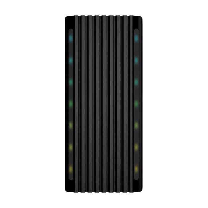 Caja Externa M.2 (NGFF) | Para SSD M.2 SATA/NVME a USB3.1 GEN2 | Negro