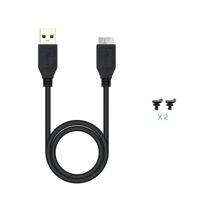 Caja Externa TooQ TQE-2281G para SSD M.2 NGFF SATA (no NVMe) | USB 3.0 5 Gbps | UASP | Aluminio