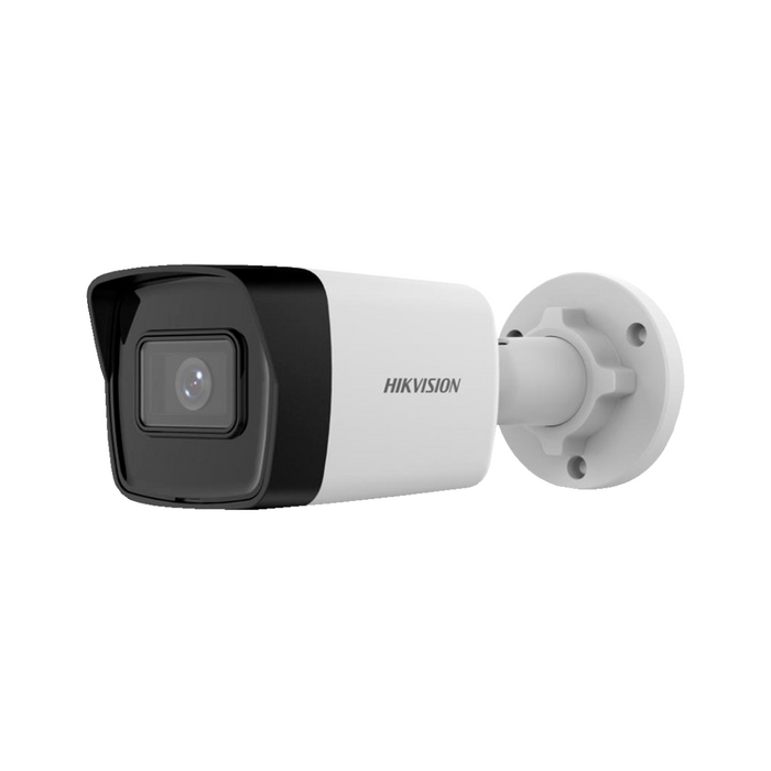 Cámara Bullet IP 4 MP EXIR 30 m con Micrófono PoE IP67 Hikvision DS-2CD1043G2-IUF