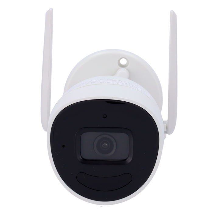 Cámara Bullet IP Wi-Fi 4 MP 2,8 mm IR 30 m Micrófono y Altavoz IP66 DS-2CV2041G2-IDW Hikvision