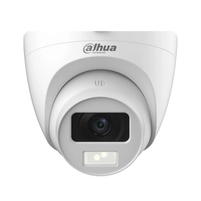 Cámara Domo HDCVI inteligente con luz dual de 2MP
