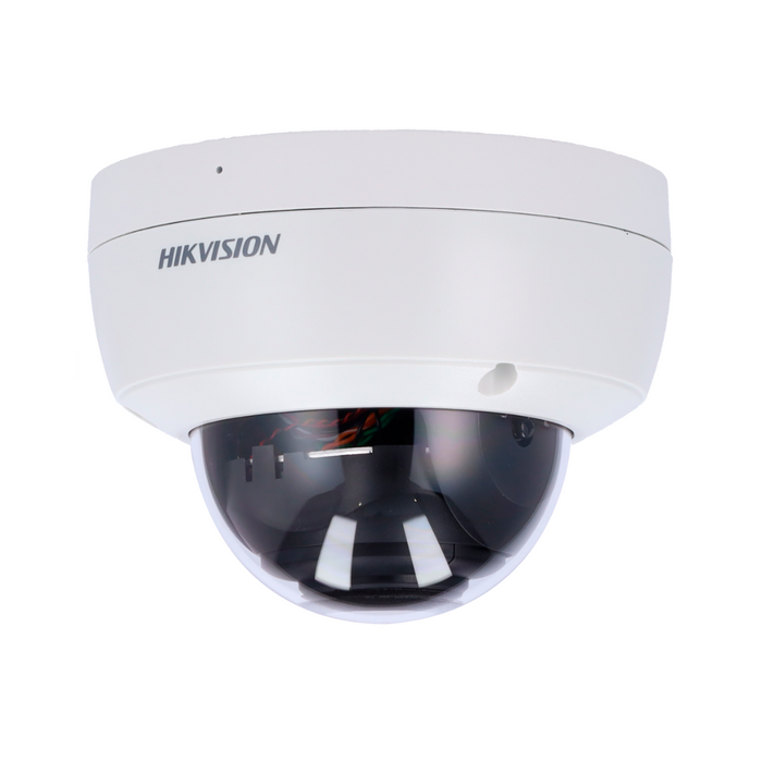 Cámara Domo IP 4 MP EXIR 30 m con Micrófono PoE IP67 IK10 Hikvision DS-2CD1143G2-IUF