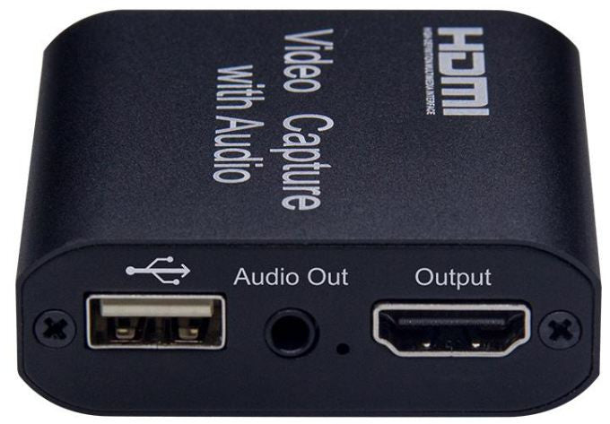 Capturadora de Vídeo HDMI USB con Entrada 4K y Micrófono