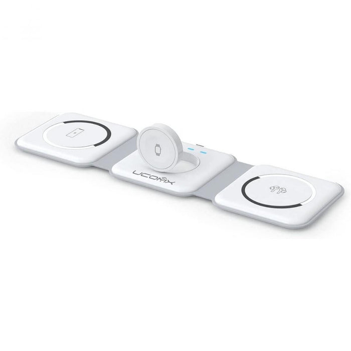 Cargador Inalámbrico 3 en 1 Magnético Plegable para iPhone