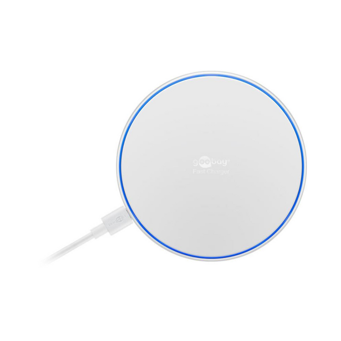 Cargador Rápido Inalámbrico 10 W Blanco