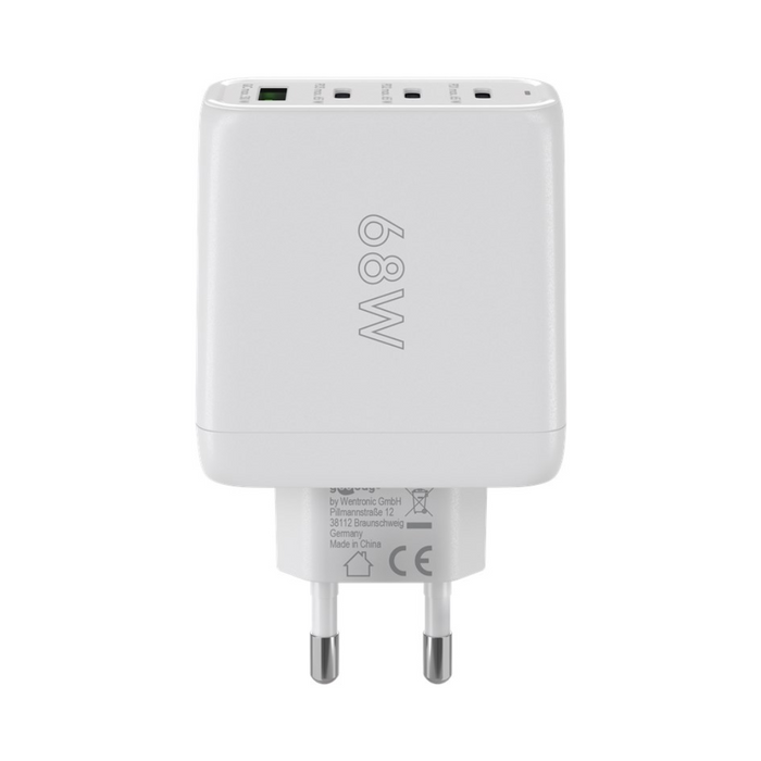Cargador rápido multipuerto USB-C™ PD GaN (68 W)