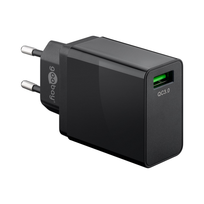 Cargador rápido USB QC 3.0 (18 W)
