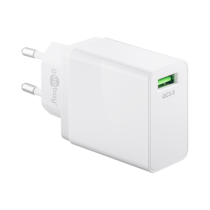 Cargador rápido USB QC 3.0 (18 W)