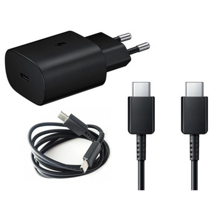 CARGADOR RED SAMSUNG USB-C 3A NEGRO