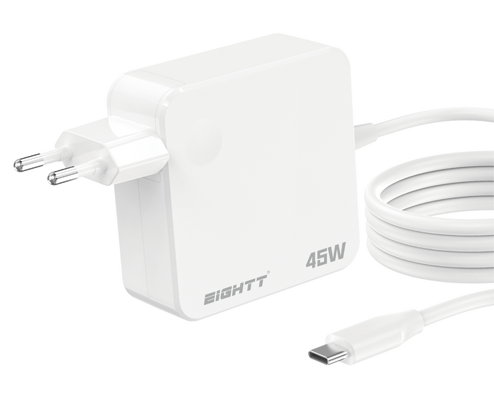 Cargador USB Tipo-c 45W Para Smartphones, Tablets y Portátiles