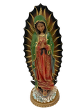 Cerámica: Virgen de Guadalupe 12 in