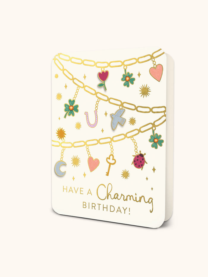 Charming Birthday Deluxe Greeting Cards