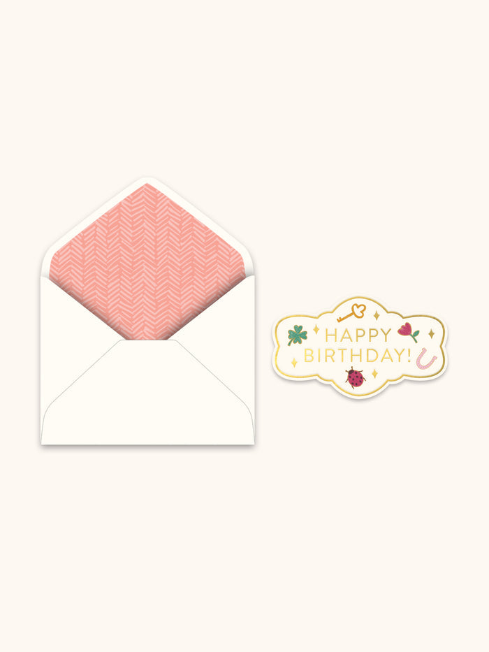 Charming Birthday Deluxe Greeting Cards