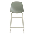 Clean Cut Counter Stool with Sled Leg