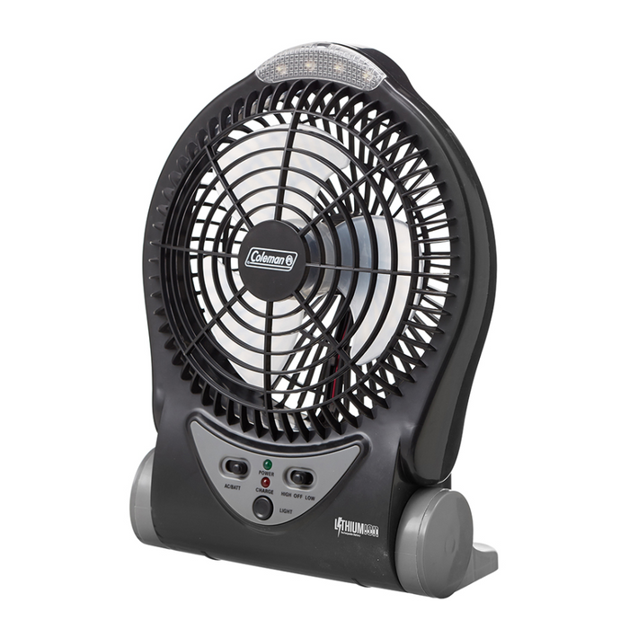 COLEMAN FAN RECHARGEABE 6" LITHIUM ION