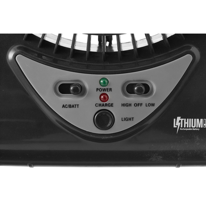 COLEMAN FAN RECHARGEABE 6" LITHIUM ION