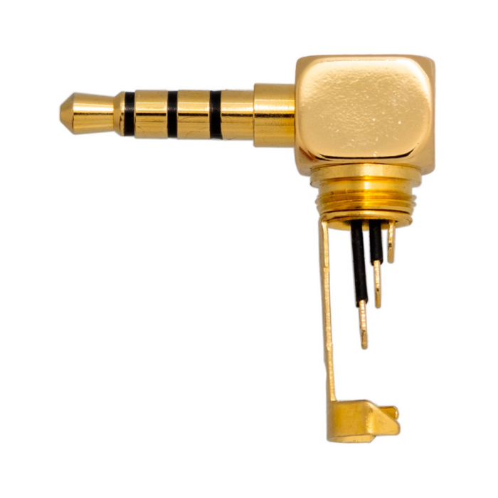 CONCETOR JACK 3,5MM 4 CONTACTOS 90º