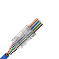 Conectores RJ45 Fácil UTP Cat6 sin Guía - Pack 10 unidades