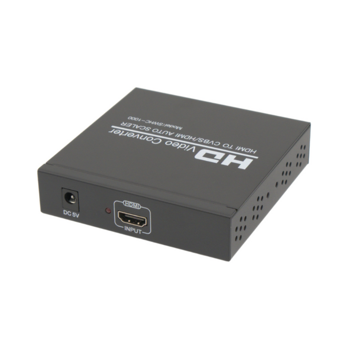 Conversor HDMI a Vídeo Compuesto AV con Retorno HDMI 1080p
