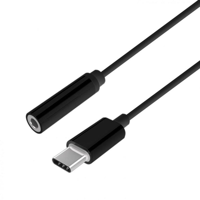 Conversor USB-C a Jack 3.5mm Audio Estilo Apple AISENS