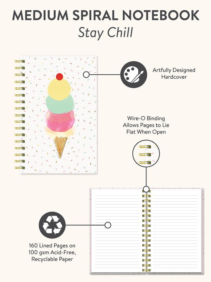 Cool & Creamy Stationery Gift Bundle