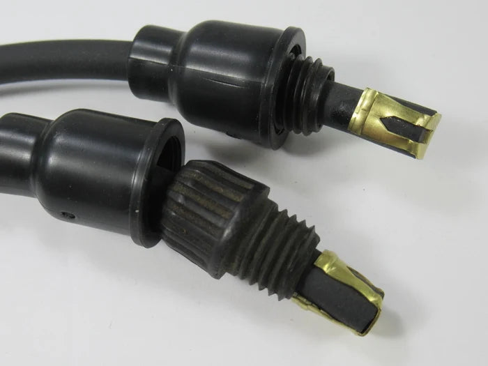 Copper spark plug wire set Mag magneto Triumph pre-unit T120 6T T110 500 650 PU