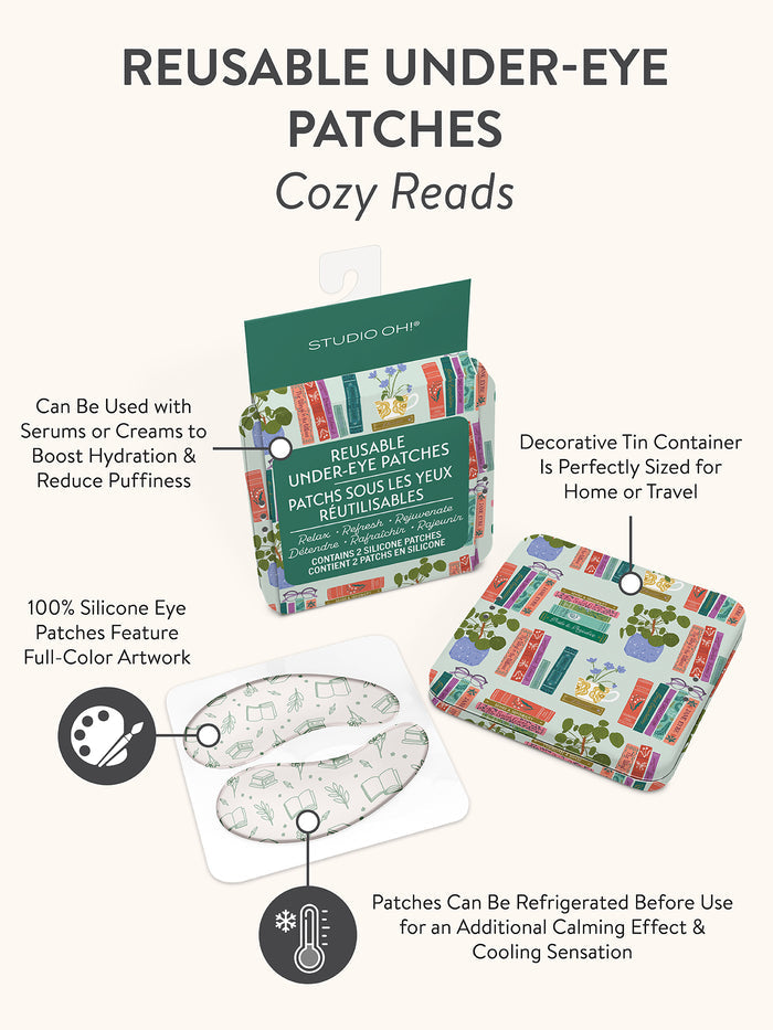 Cozy Reads Reusable Under-Eye Patches