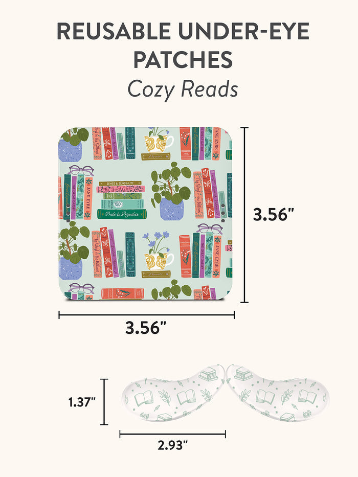 Cozy Reads Reusable Under-Eye Patches