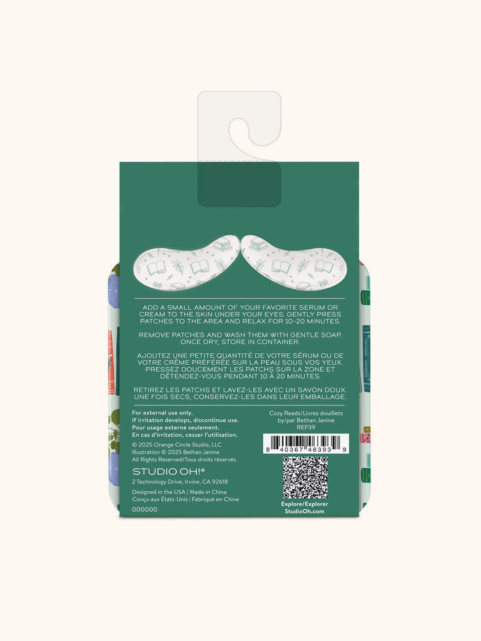 Cozy Reads Reusable Under-Eye Patches