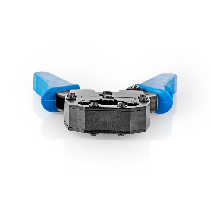 Crimpadora RJ45 RJ11 RJ10 para Cable de Red CAT5/CAT6 | Corta y Pela | Alicate Azul