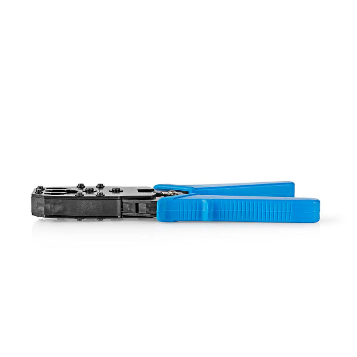 Crimpadora RJ45 RJ11 RJ10 para Cable de Red CAT5/CAT6 | Corta y Pela | Alicate Azul