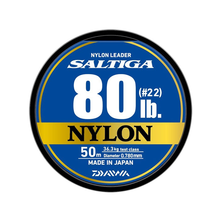 DAIWA SALTIGA NYLON LEADER [WEIGHT:20LB]