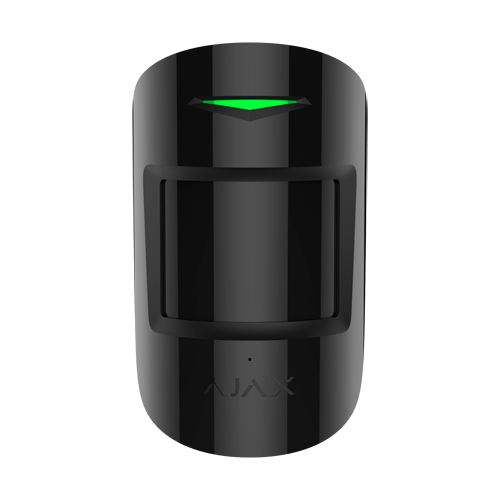 Detector Combinado de Simulación Ajax CombiProtect Negro